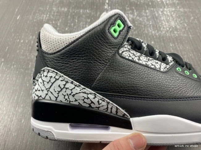 Rep Air 3 CT8532-031 Green Jordan Glow 0802